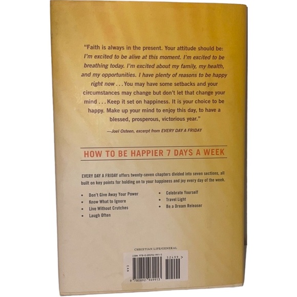 Every Day A Friday Book by Joel Osteen - Picture 2 of 9